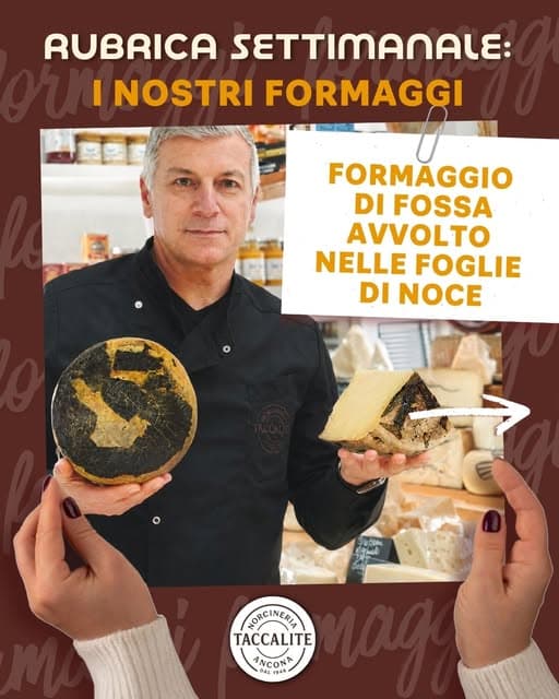 Rubrica settimanale, i nostri formaggi: il formaggio di Fossa avvolto nelle foglie di noce, dalla tradizione…
